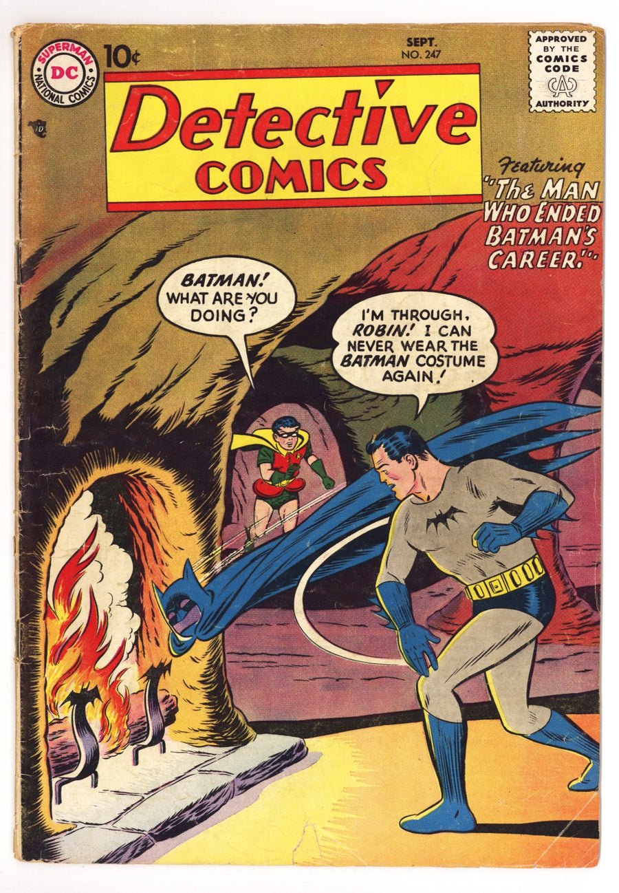 Detective Comics Vol 1 247 VG (4.0) (1957) 