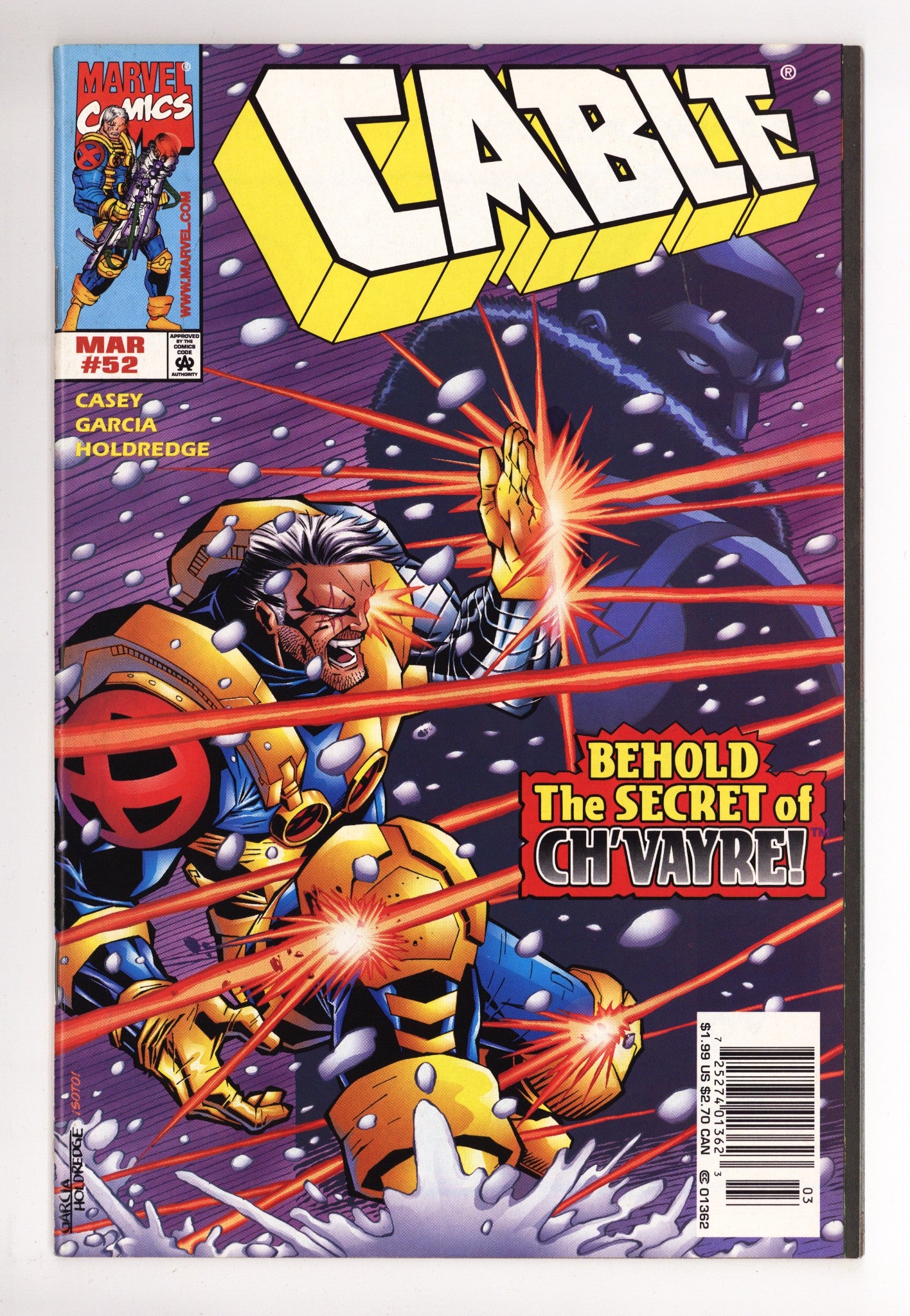 Cable Vol 1 52 High Grade (1998) Newsstand 