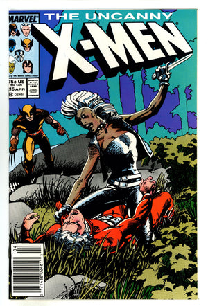The Uncanny X-Men Vol 1 216 NM- (9.2) (1987) Newsstand