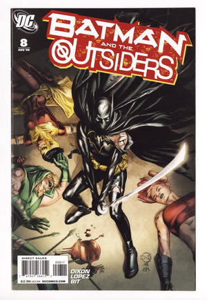 Batman and the Outsiders Vol 2 8 High Grade (2008) Kieth Variant