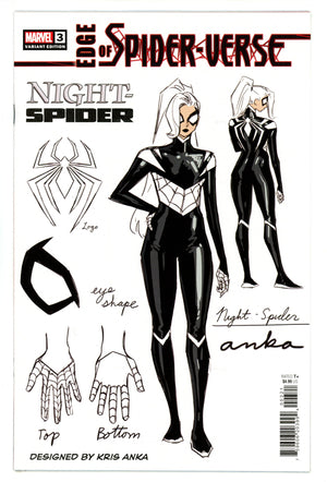 Edge of Spider-Verse Vol 2 3 High Grade (2022) Anka Design Variant