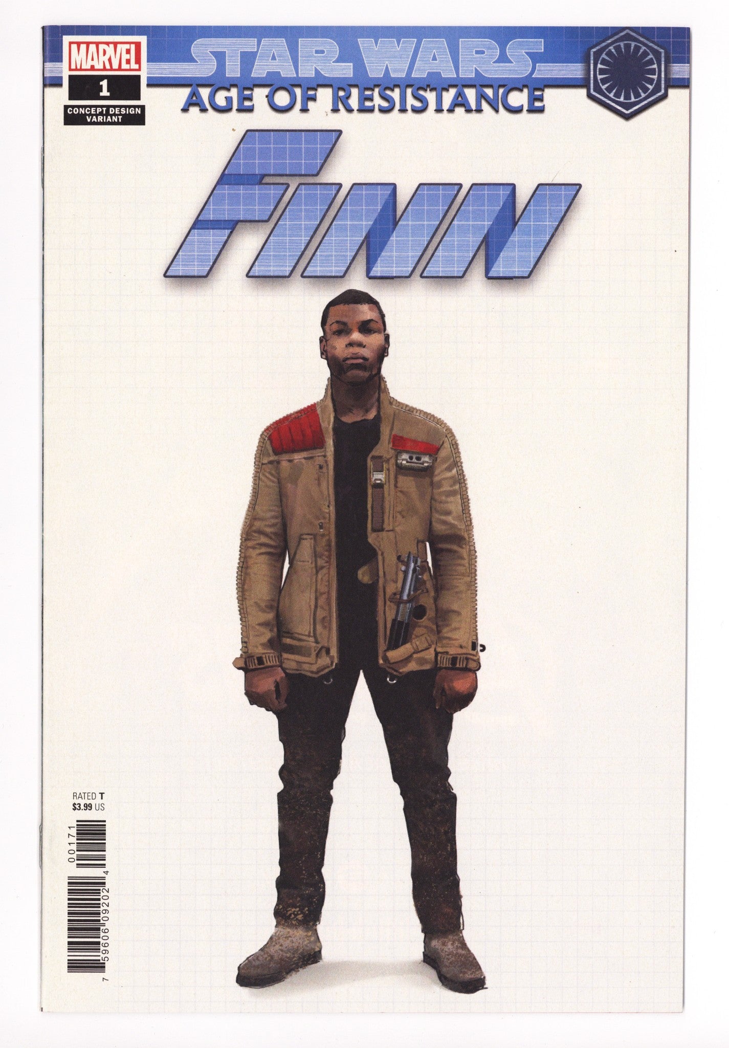 Star Wars: Age of Resistance - Finn 1 High Grade (2019) Dillon Design Variant 