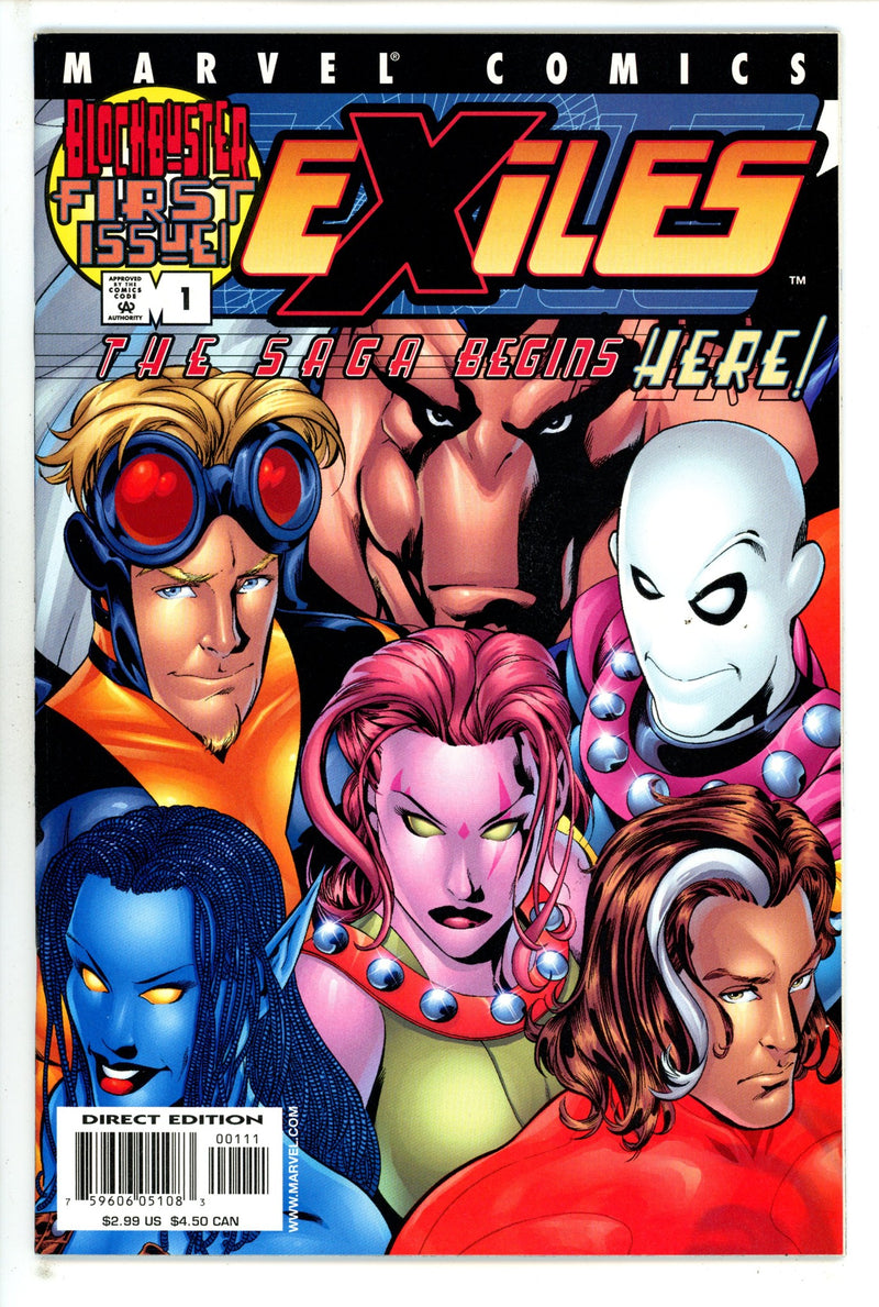 Exiles Vol 1 1 VF/NM (2001)