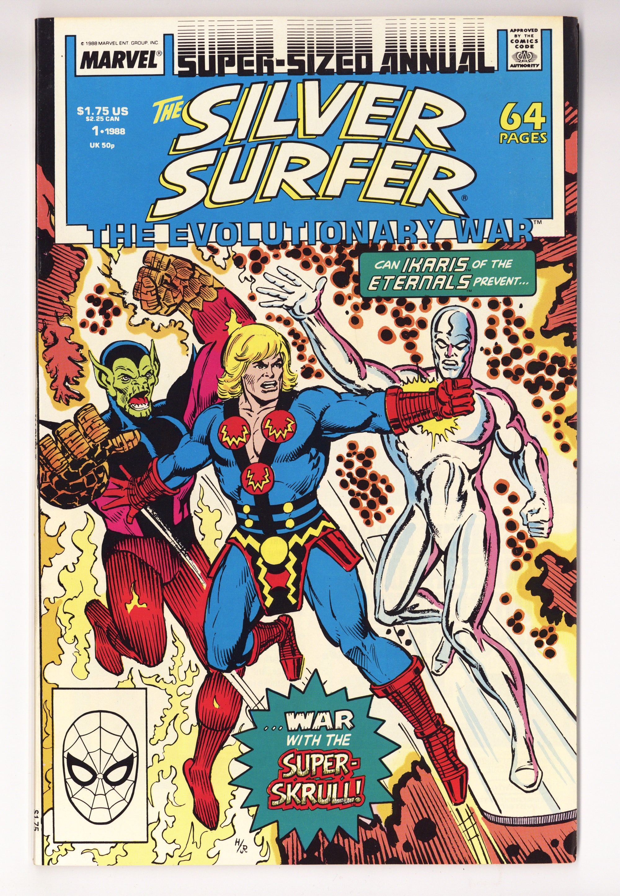Silver Surfer Annual Vol 3 1 High Grade (1988) 