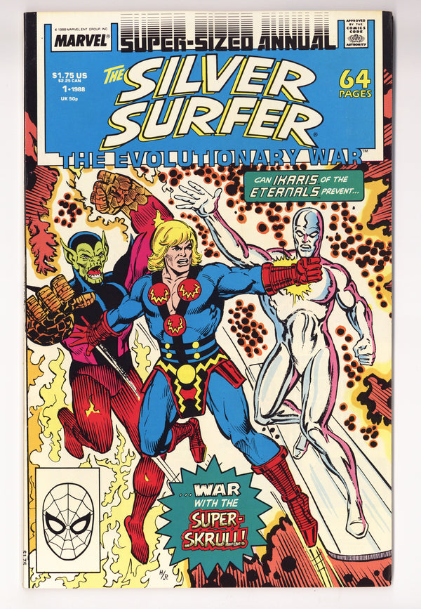 Silver Surfer Annual Vol 3 1 High Grade (1988)
