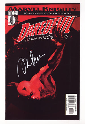 Daredevil Vol 2 58 (438) VF/NM (9.0) (2004) Signed x1 Cover Alex Maleev