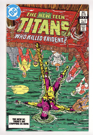 The New Teen Titans Vol 1 33 High Grade (1983)