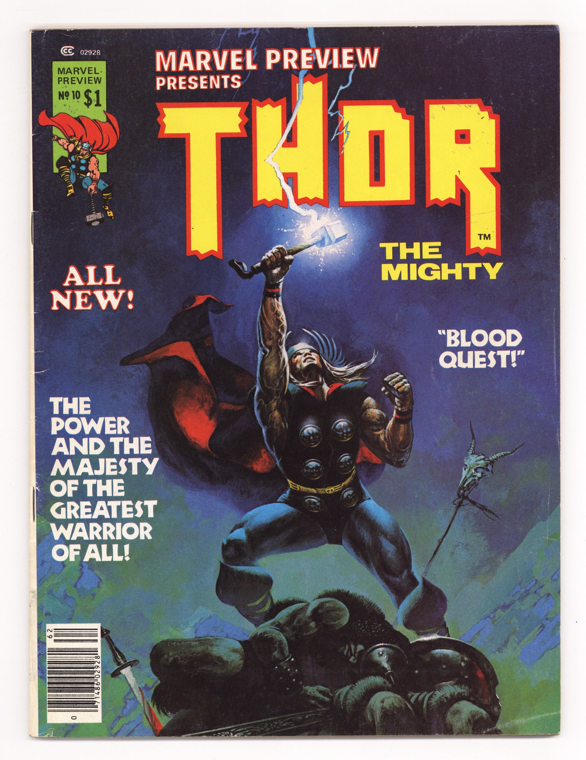 Marvel Preview 10 Low Grade (1977) 