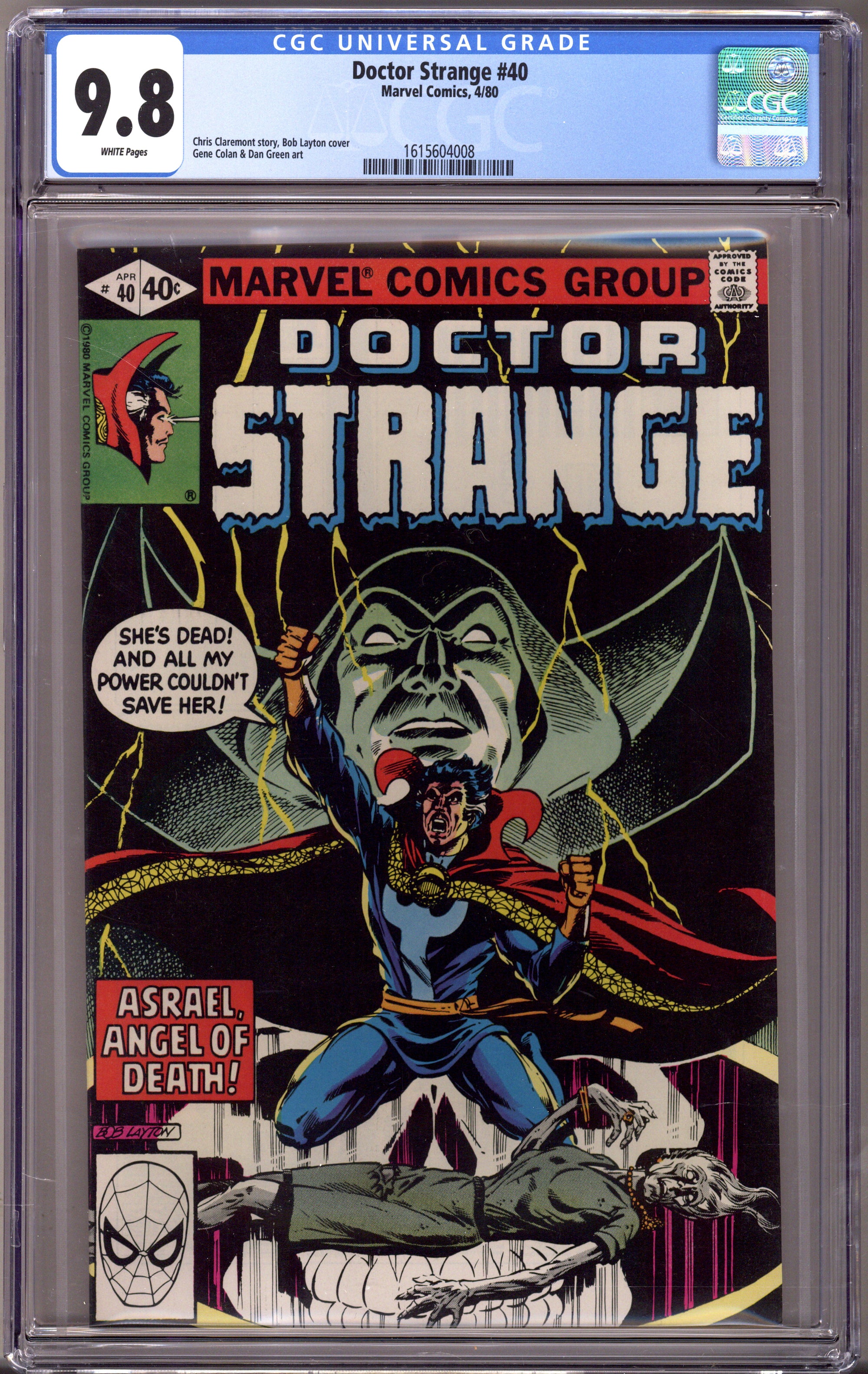 Doctor Strange Vol 2 40 CGC 9.8 (NM/M) (1980) 