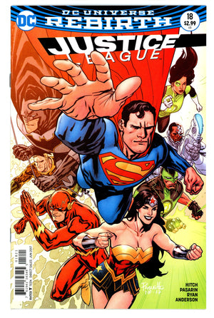 Justice League Vol 2 18 High Grade (2017) Paquette Variant