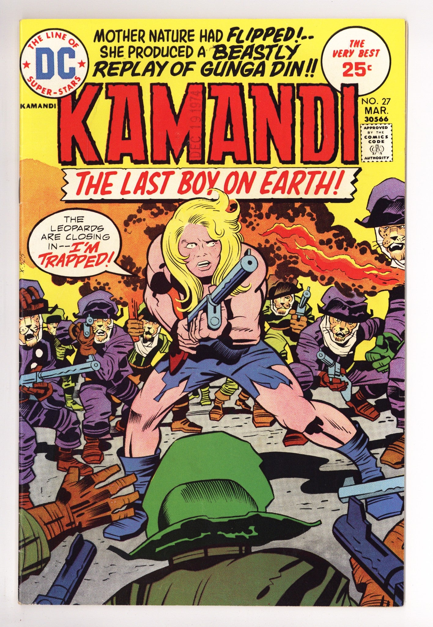 Kamandi, the Last Boy on Earth 27 Low Grade (1975) 