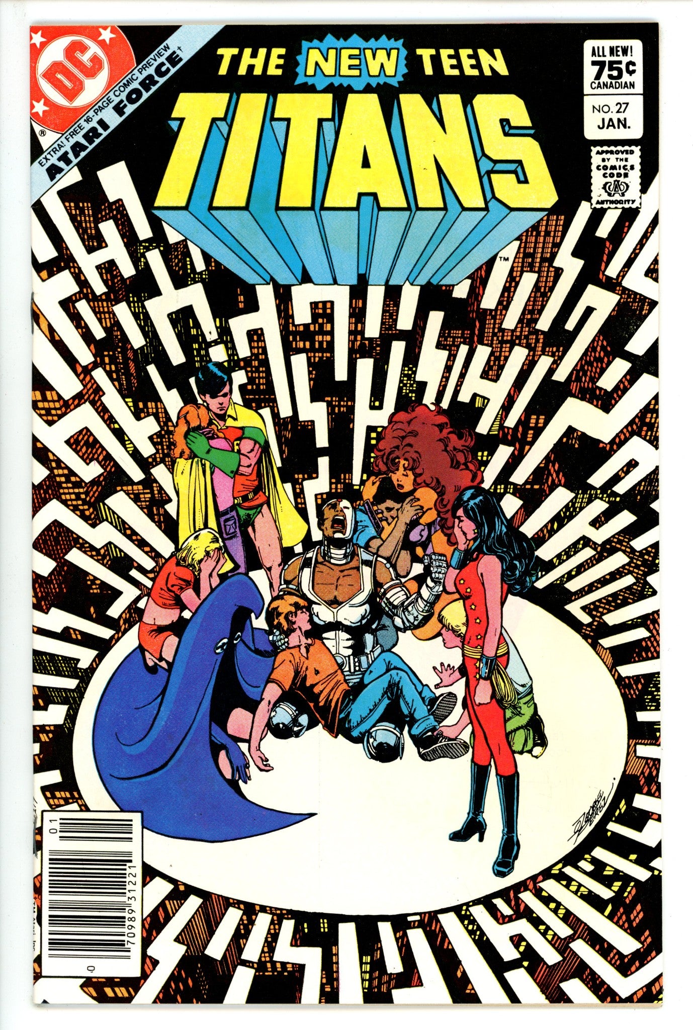 The New Teen Titans Vol 1 27 Canadian Price Variant NM- (9.2) (1983)