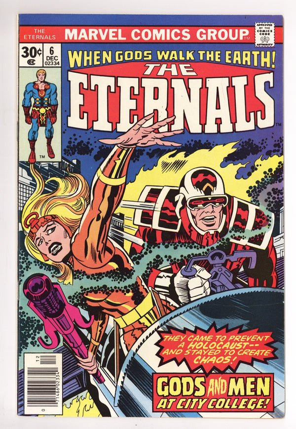 The Eternals Vol 1 6 VF+ (8.5) (1976)