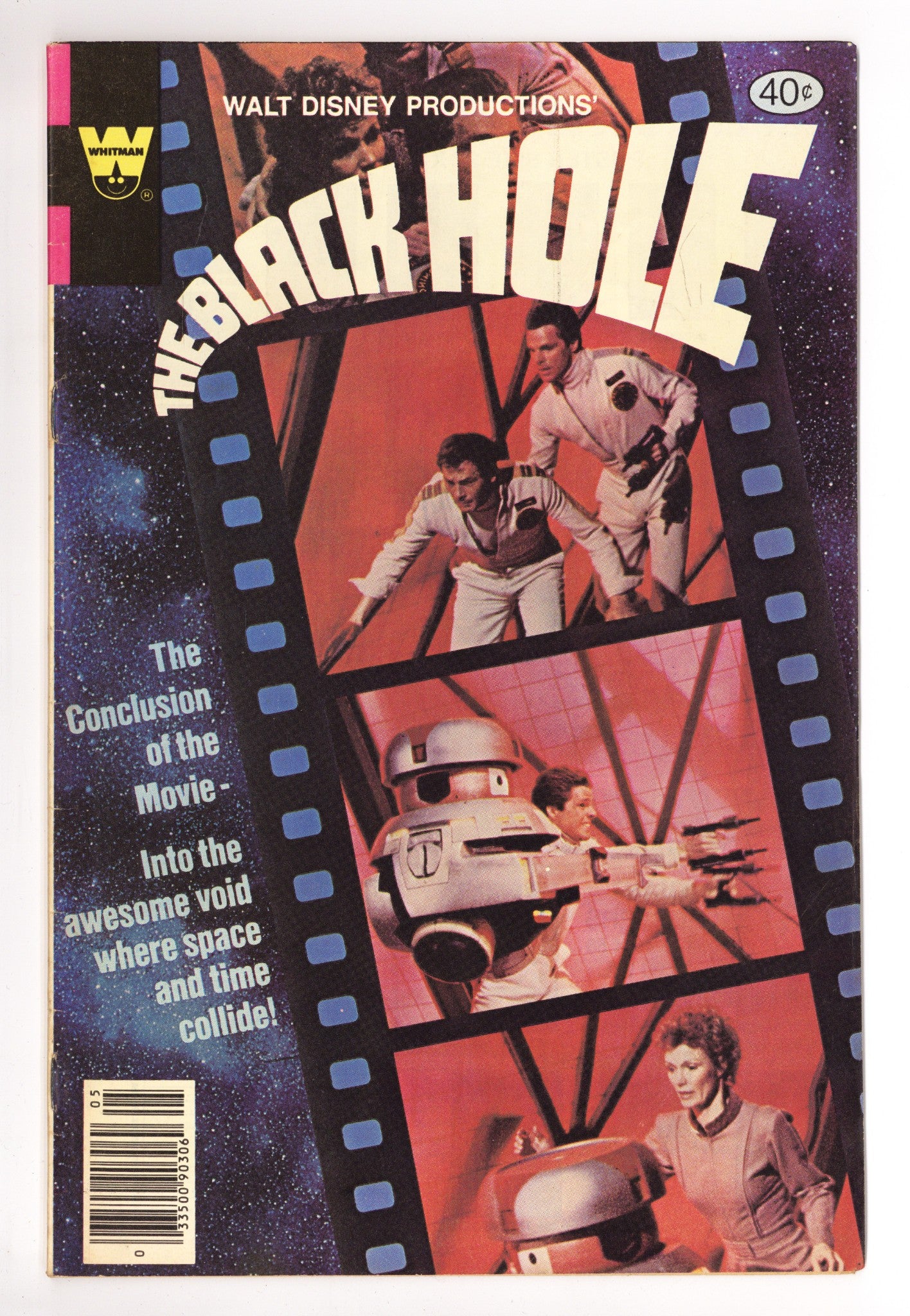 Walt Disney the Black Hole 2 Mid Grade (1980) 