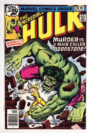 The Incredible Hulk Vol 1 228 VF- (7.5) (1978)