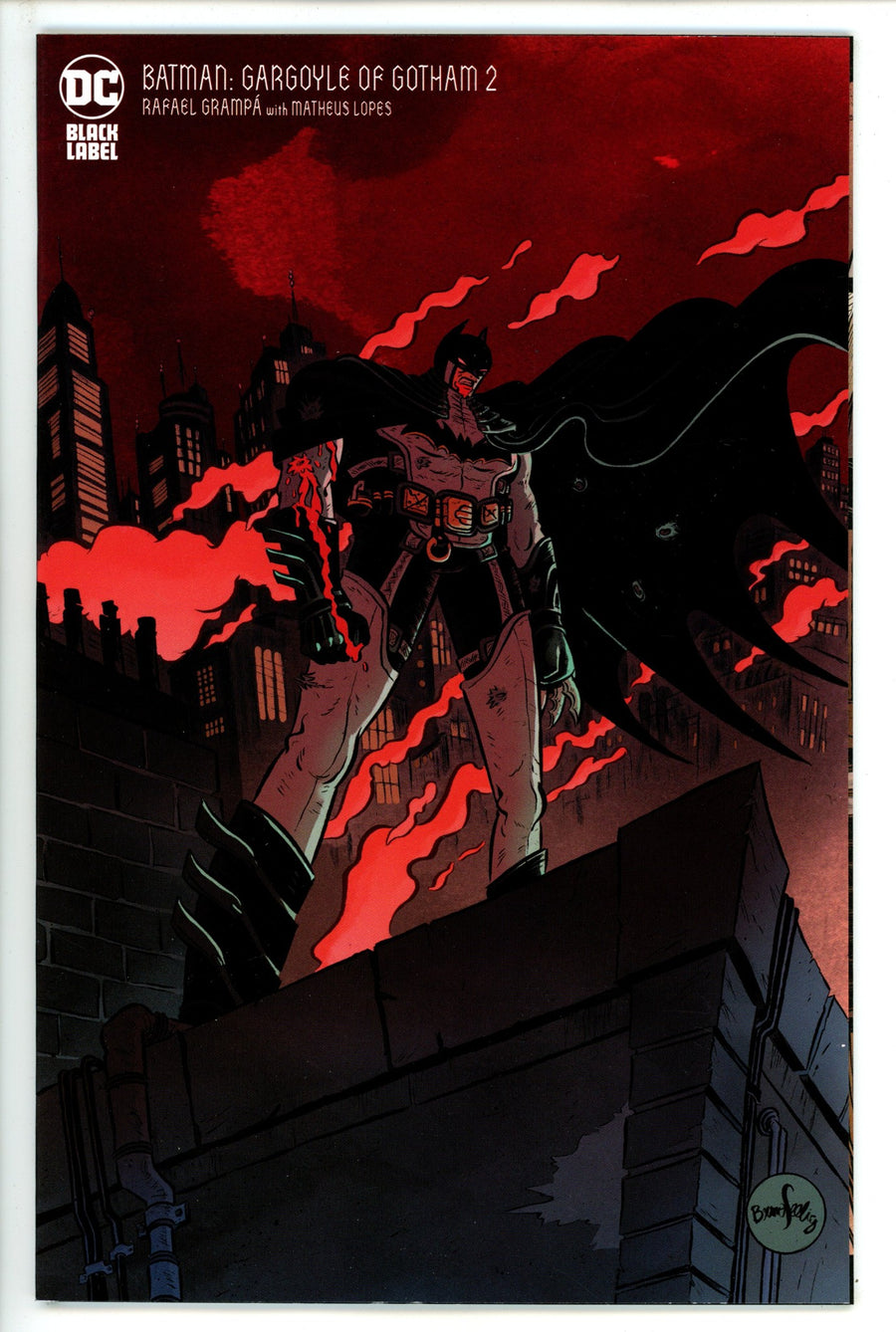Batman Gargoyle Of Gotham 2 Seelig Incentive Variant NM- (2023)