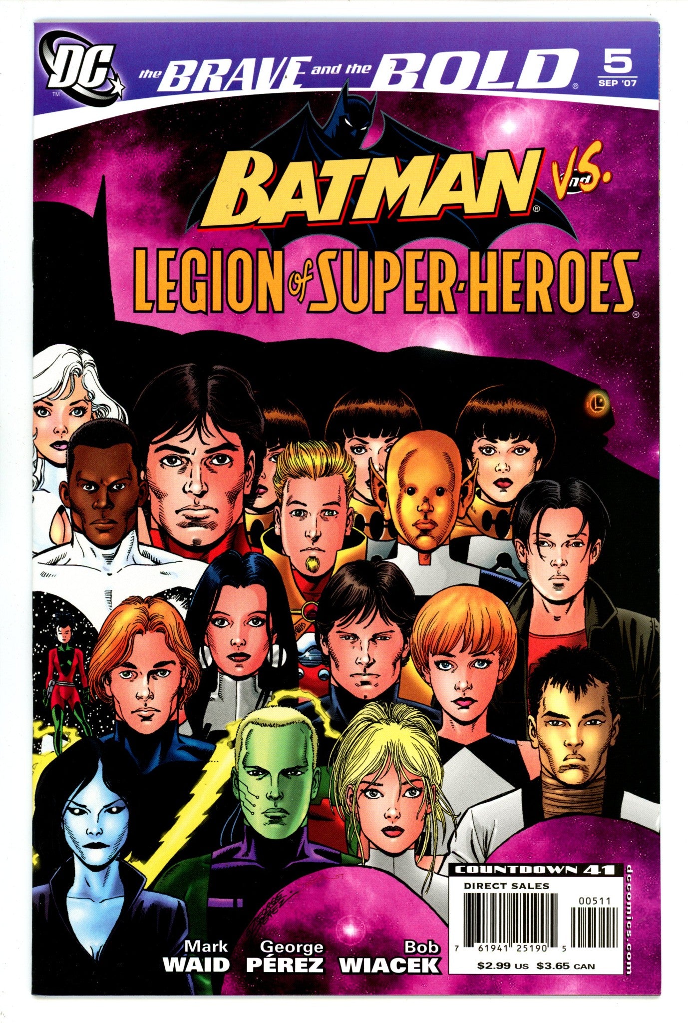 The Brave and the Bold Vol 3 5  High Grade  (2007)   