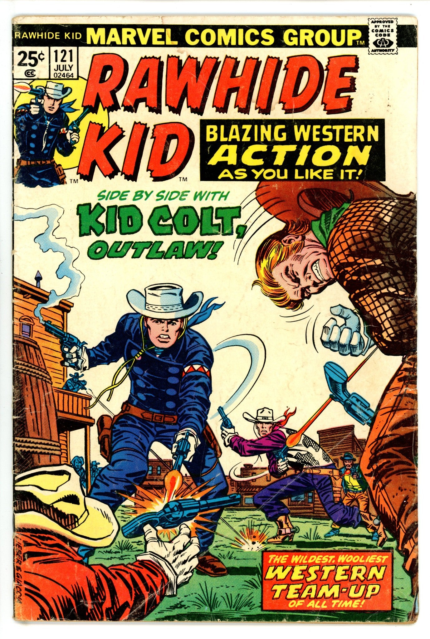 The Rawhide Kid Vol 1 121 GD/VG (1974)