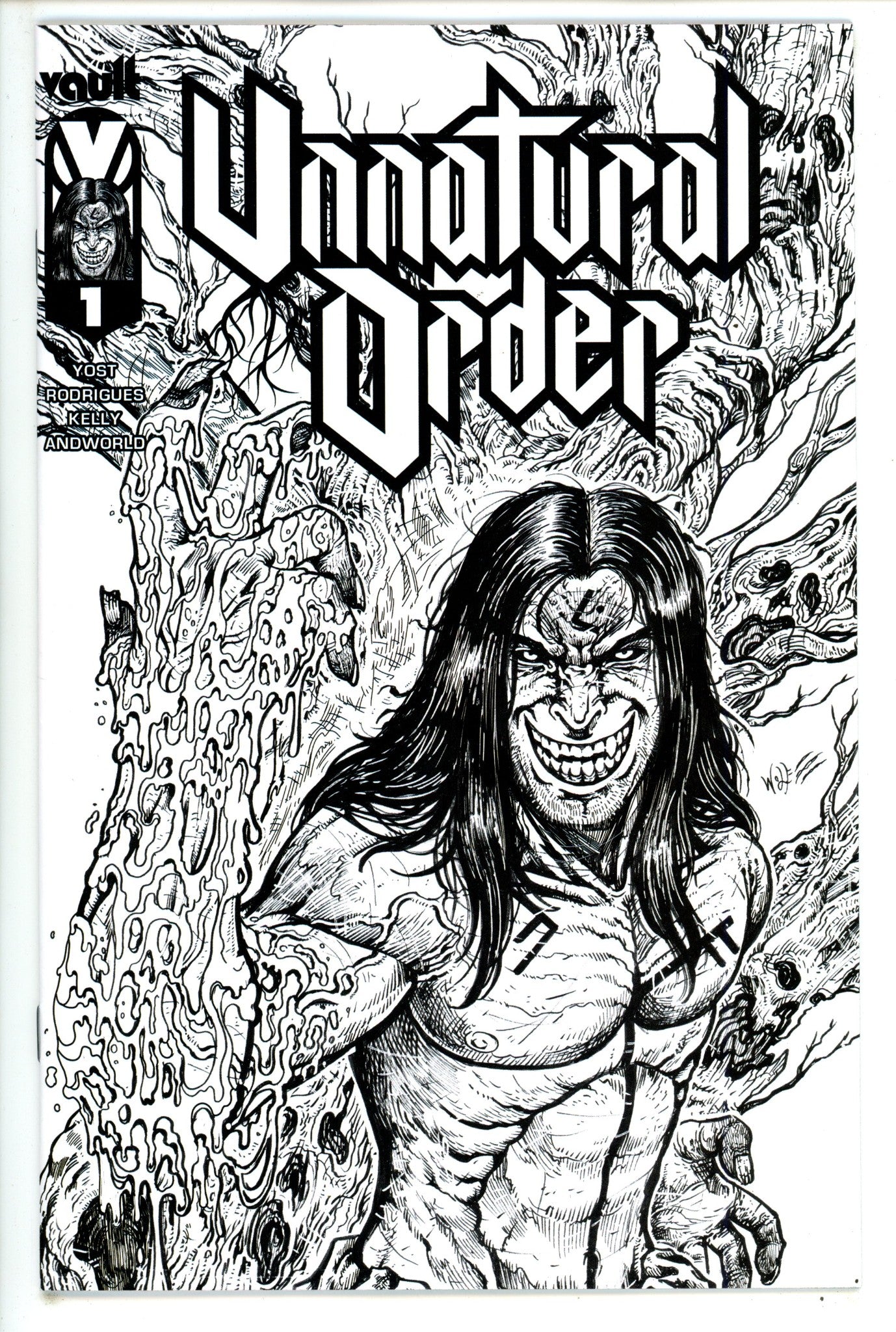 Unnatural Order 1 NM- (9.2) (2023) Wolf B&W Incentive Variant 