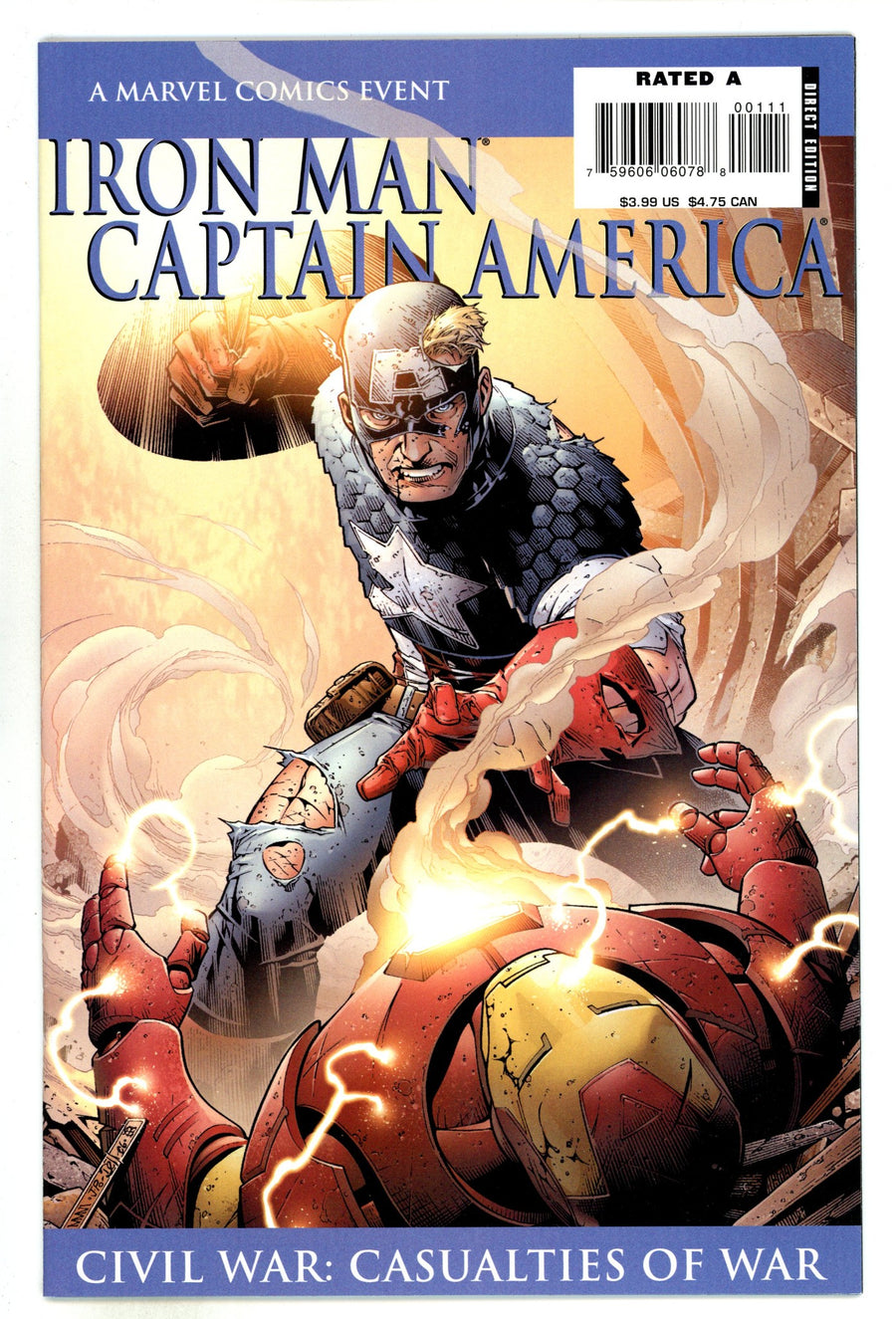 Iron Man / Captain America: Casualties of War 1 High Grade (2007) 
