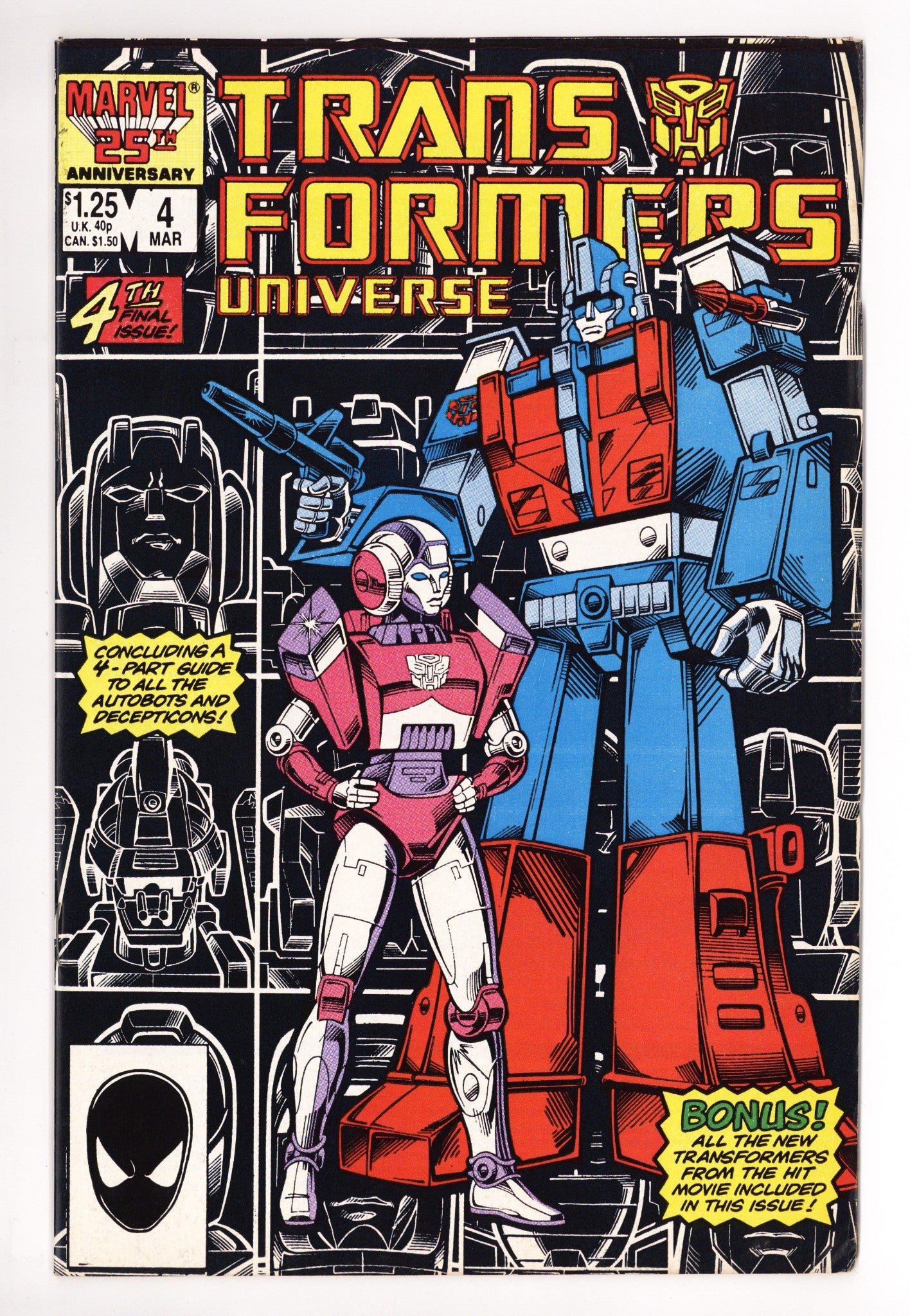 The Transformers Universe 4 Low Grade (1987) 