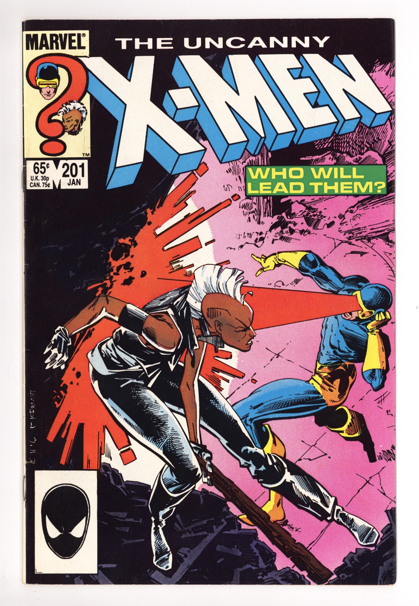 The Uncanny X-Men Vol 1 201 FN (6.0) (1986) 