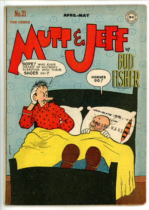 Mutt & Jeff 21 VG+ (4.5) (1946) 