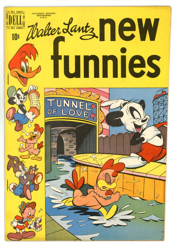 Walter Lantz New Funnies 162 VF+ (8.5) (1950) Canadian Edition