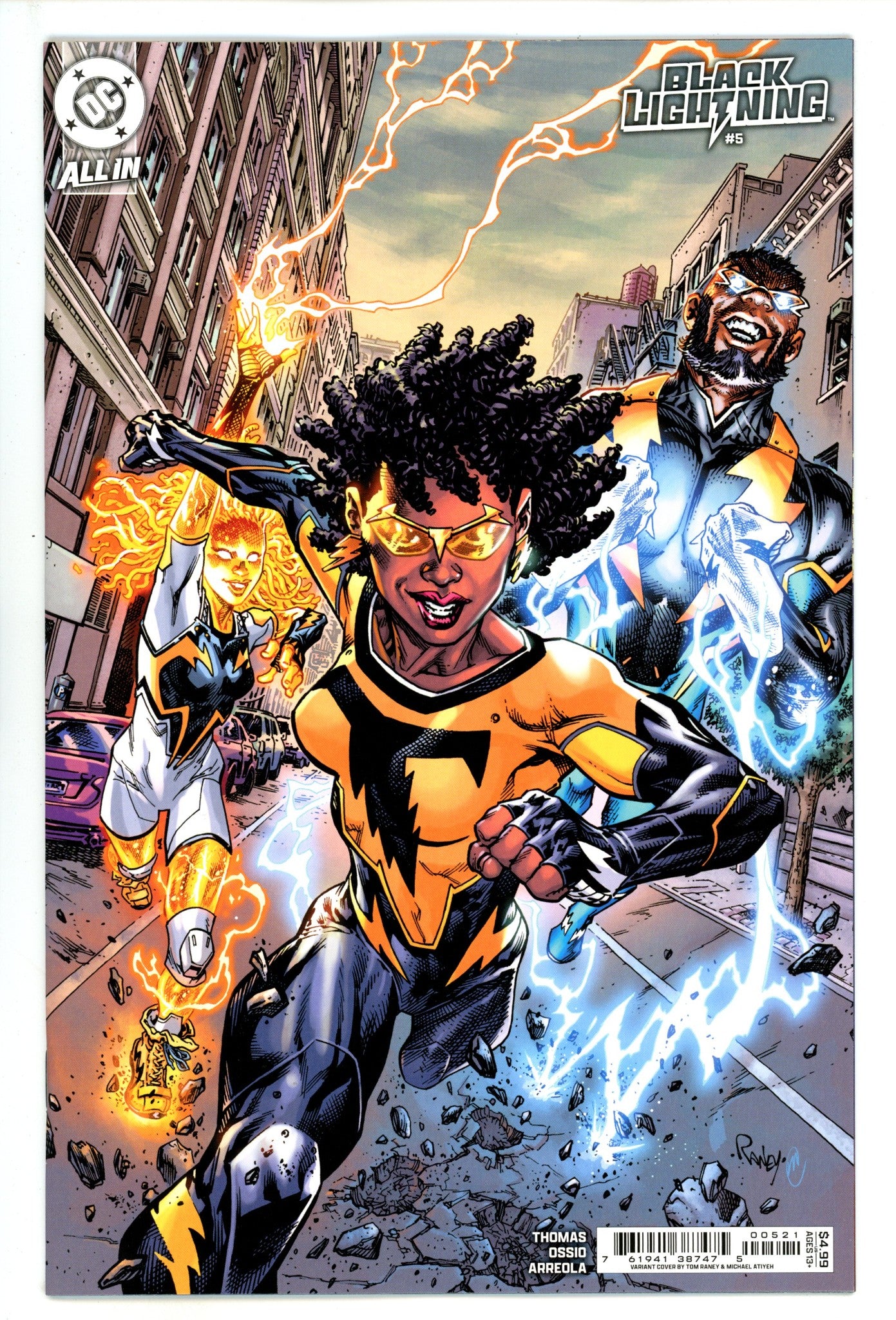 Black Lightning Vol 3 5 Raney Variant (2025)