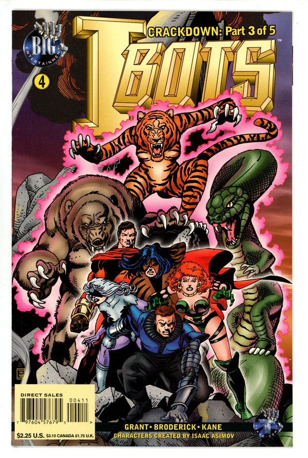 Isaac Asimov's I-Bots Vol 1 4 (1996)