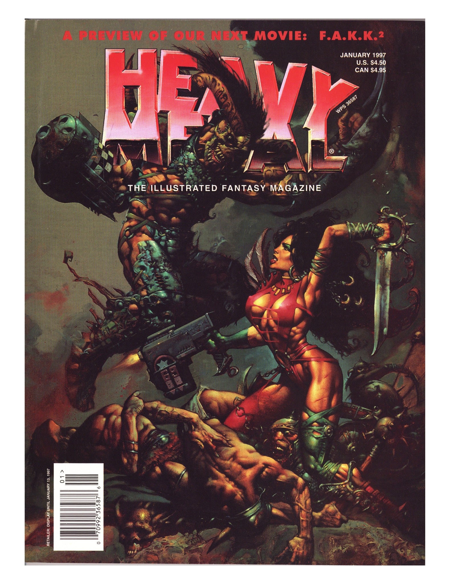 Heavy Metal Magazine Vol 20 6 High Grade (1997) 