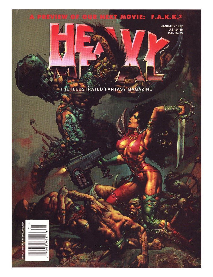 Heavy Metal Magazine Vol 20 6 High Grade (1997) 