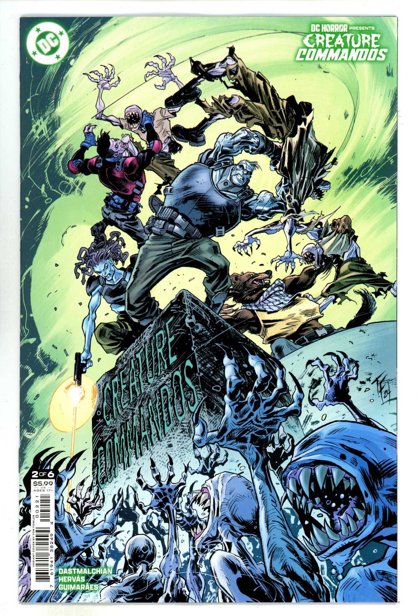 DC Horror Presents Creature Commandos 2 Fowler Variant (2024)