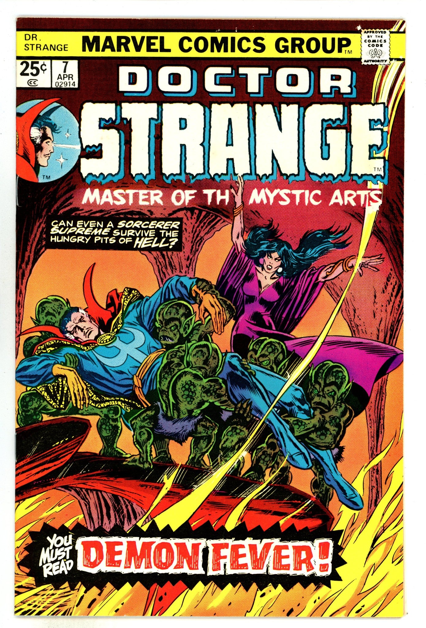 Doctor Strange Vol 2 7 VF (8.0) (1975) 