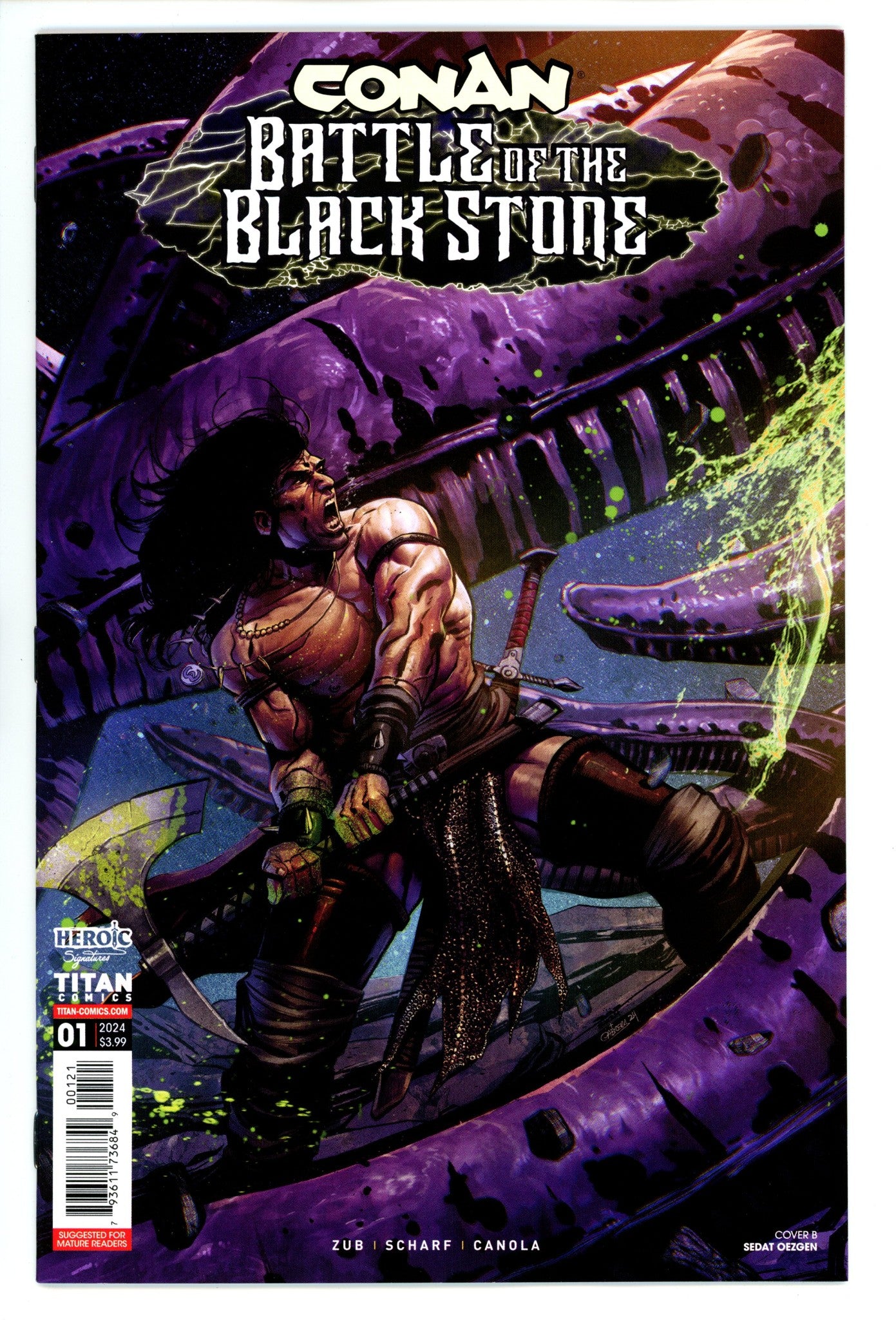 Conan Barbarian Battle Blackstone 1 Oezgen Variant (2024)