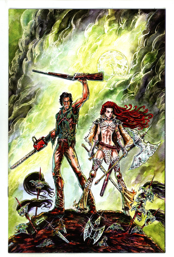 Red Sonja Vs Army Of Darkness 1 Jelenic Virgin Incentive Variant (1900)