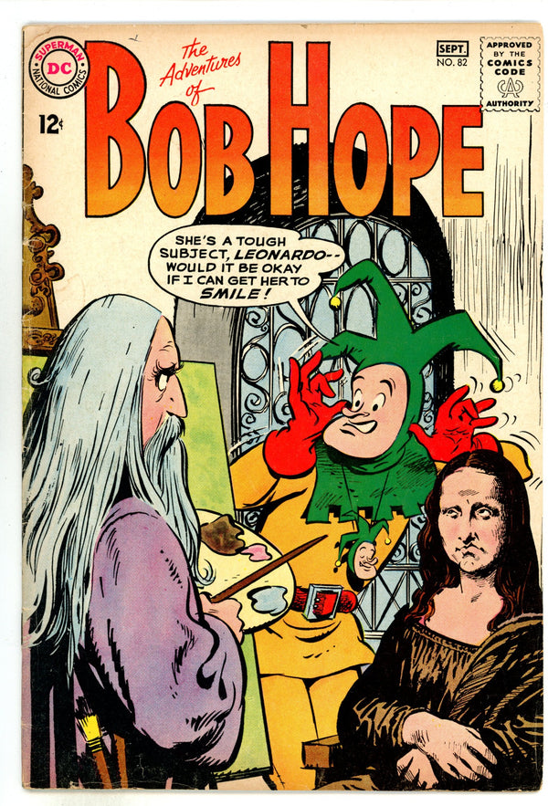 The Adventures of Bob Hope 82 VG (4.0) Interior Cover Tape (1963)
