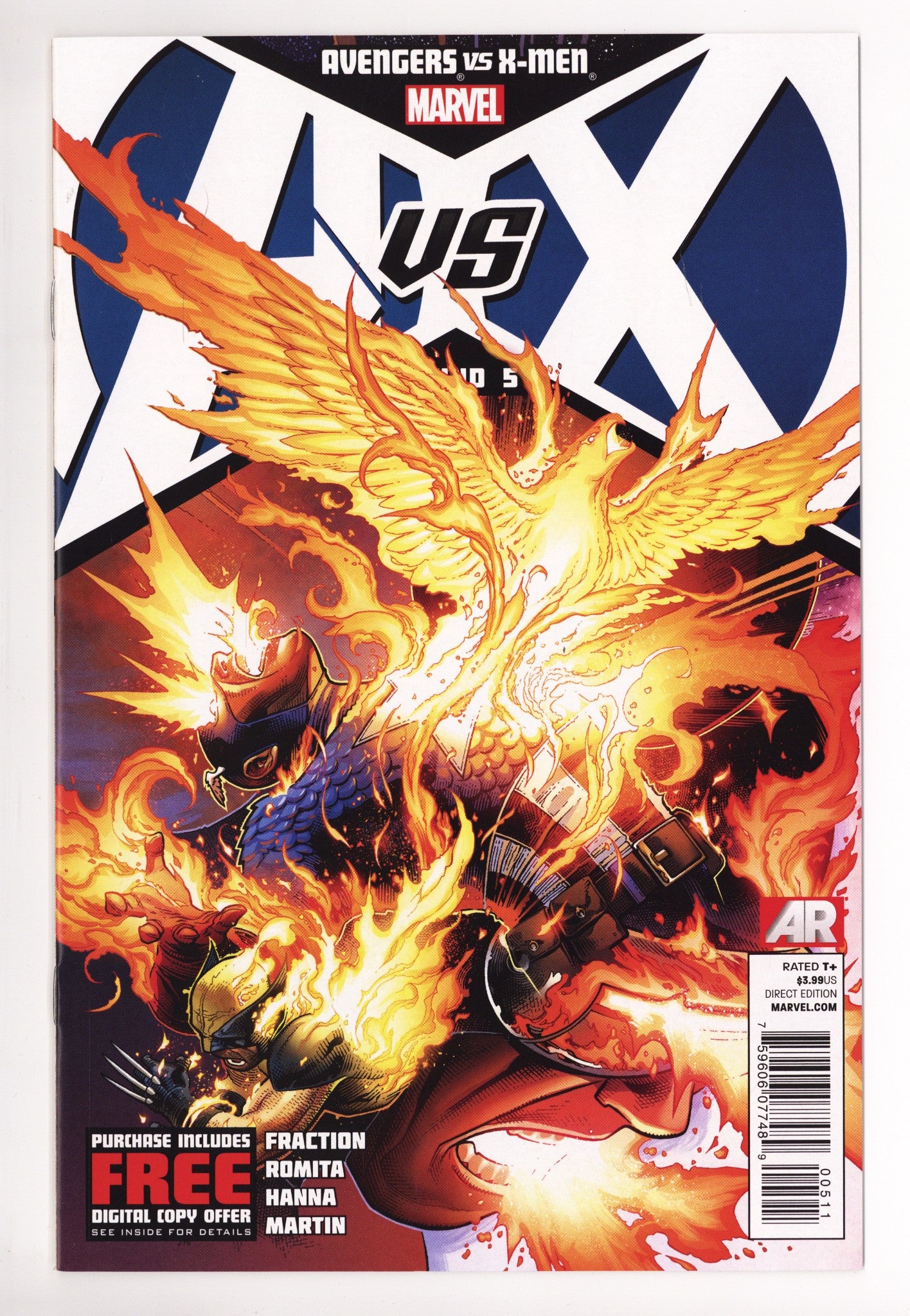 Avengers vs. X-Men 5 High Grade (2012) 