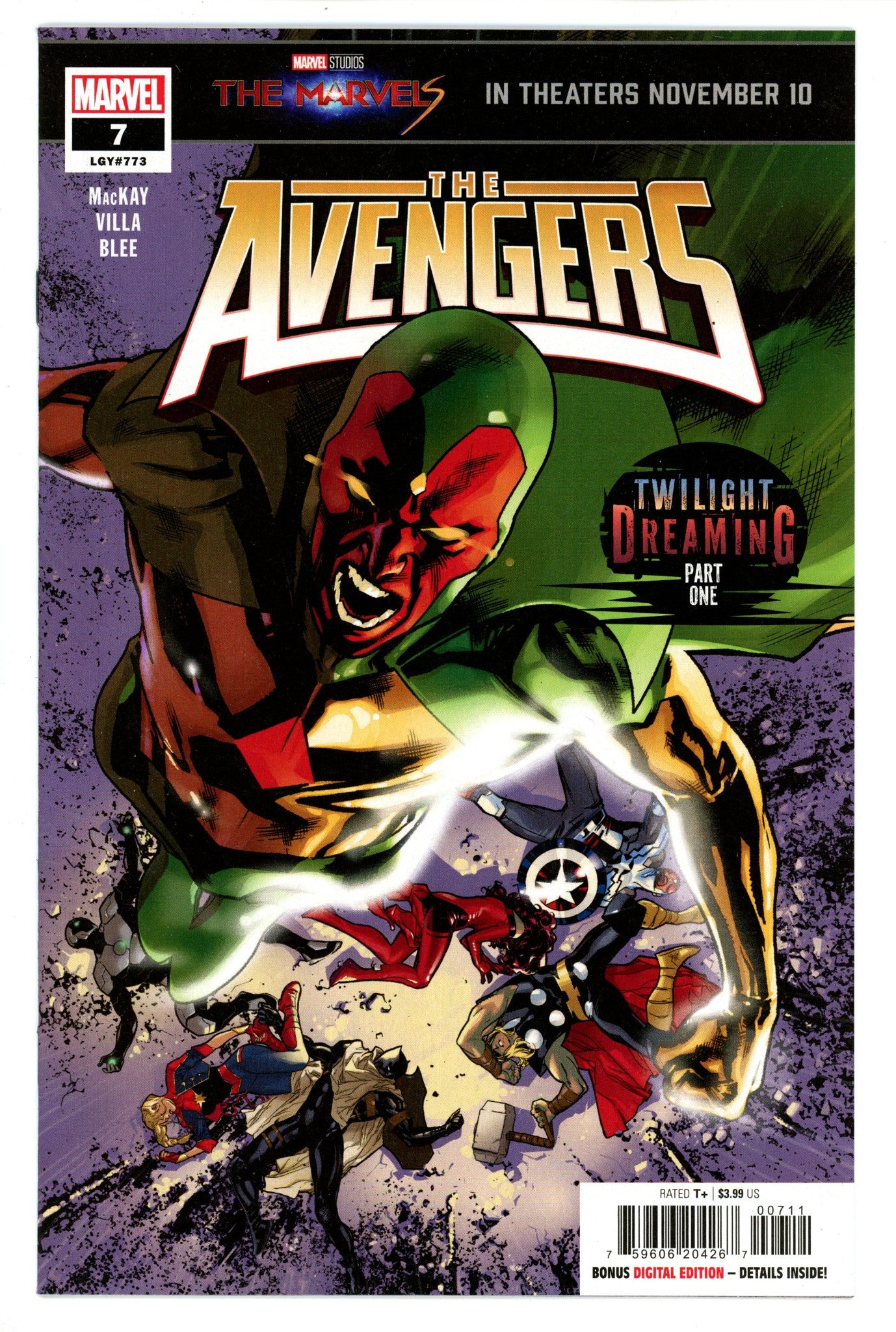 Avengers Vol 9 7 (773) High Grade (2024) 