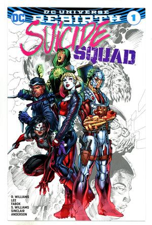 Suicide Squad Vol 4 1 NM- (9.2) (2016) Lee Exclusive Variant