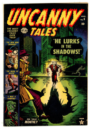 Uncanny Tales Vol 1 6 FN (6.0) (1953) 
