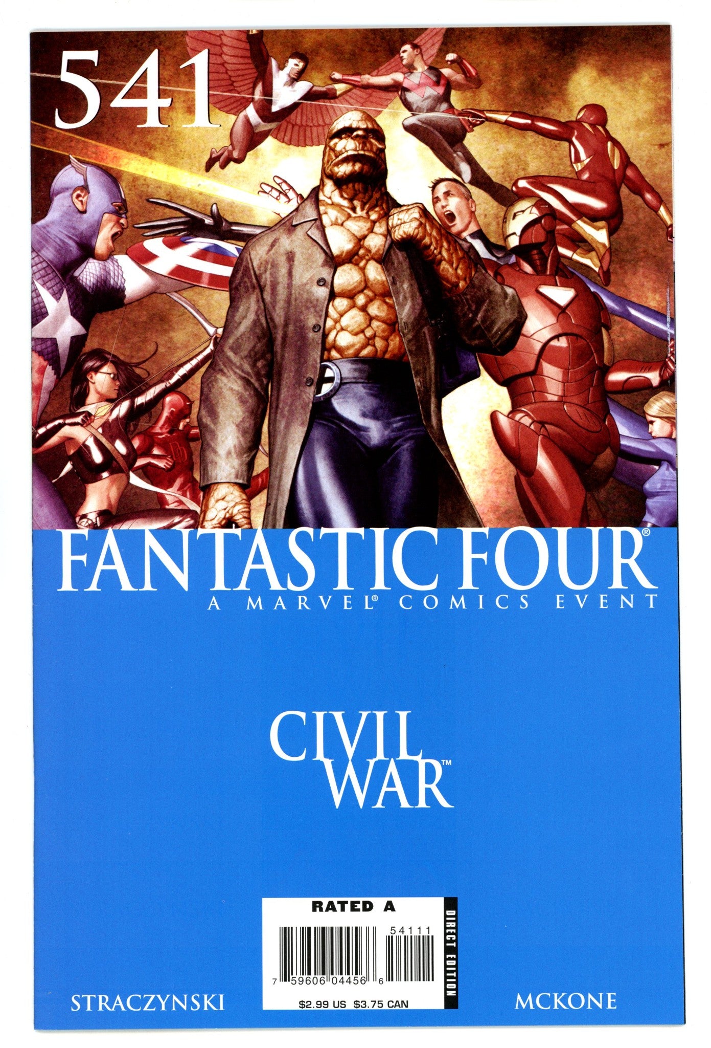 Fantastic Four Vol 3 541 High Grade (2006) 