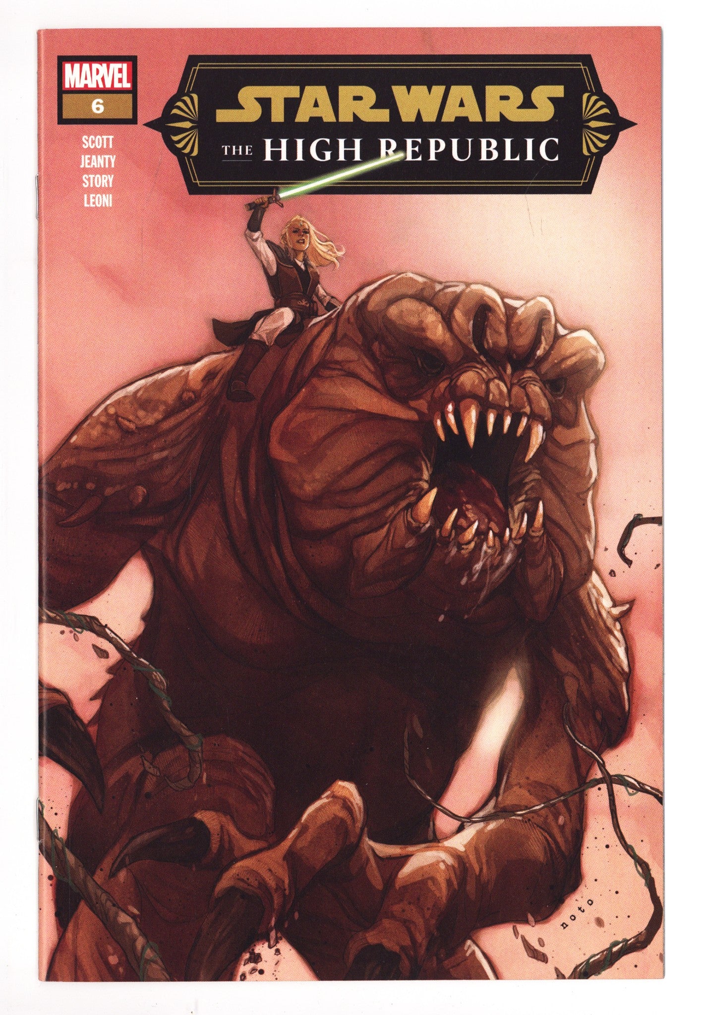 Star Wars: The High Republic Vol 1 6 High Grade (2021) Noto Walmart Exclusive Variant 