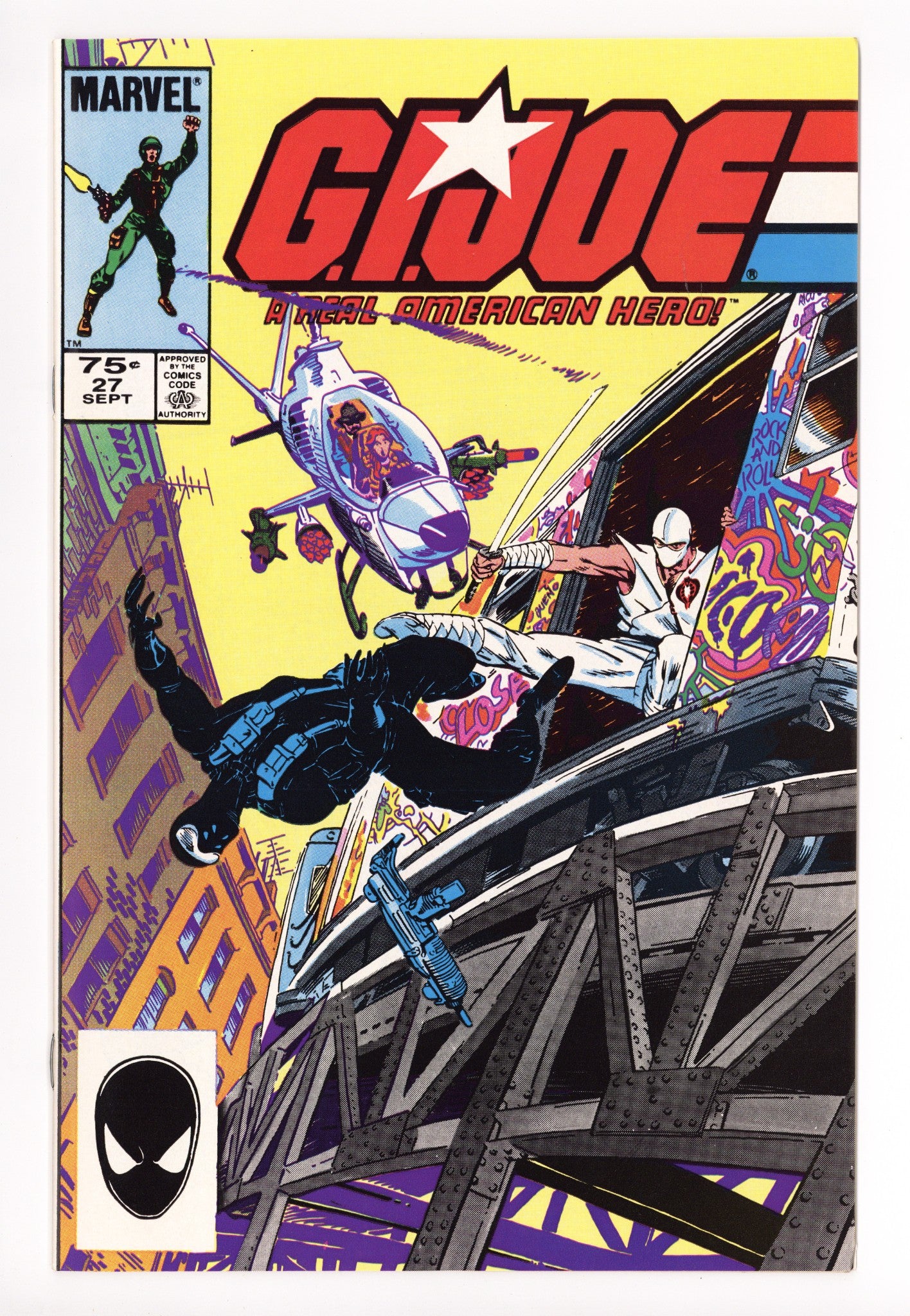 G.I. Joe, A Real American Hero 27 High Grade (1984) 2nd Print 