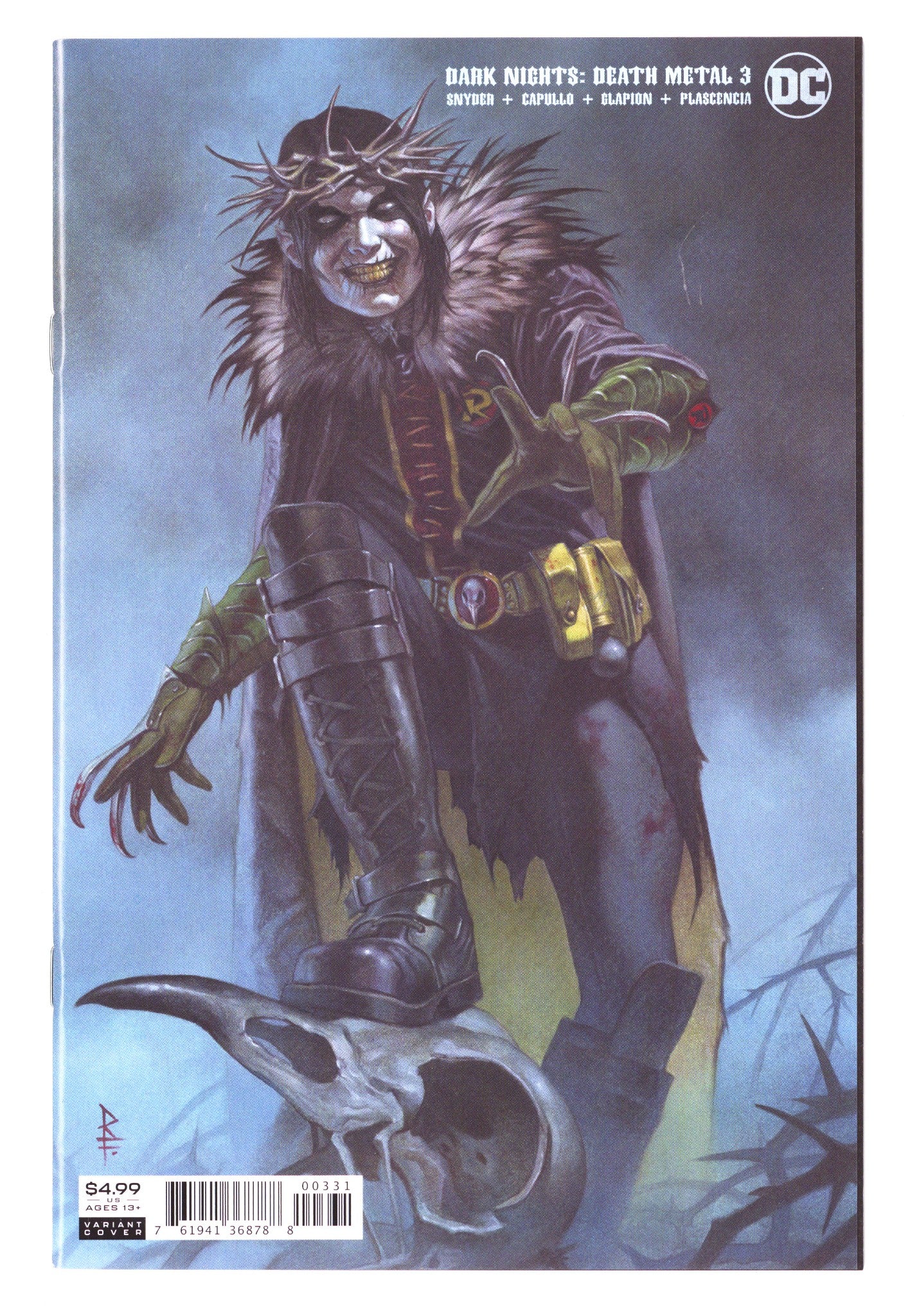 Dark Nights: Death Metal 3 High Grade (2020) Federici Variant 