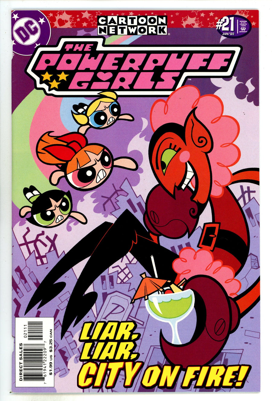 The Powerpuff Girls 21 NM- (9.2) (2002) 