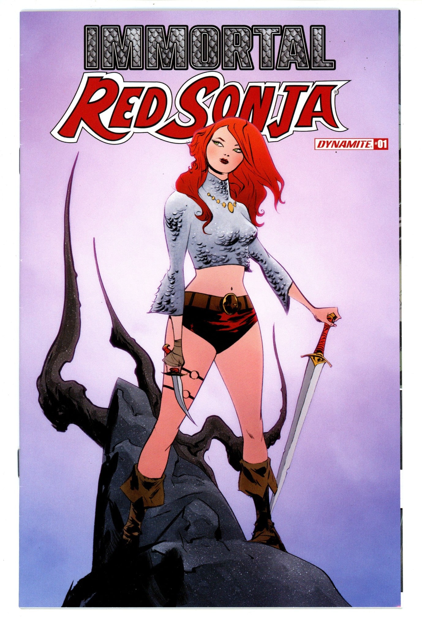 Immortal Red Sonja 1 Mid Grade (2022) Lee Variant 
