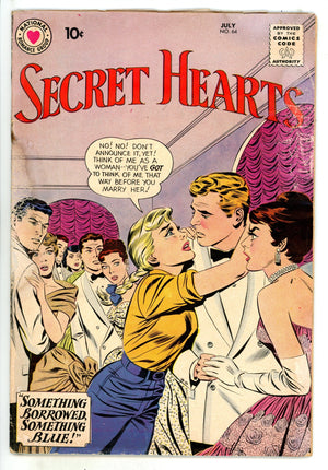 Secret Hearts 64 FR (1.0) Cover Detached (1960) 