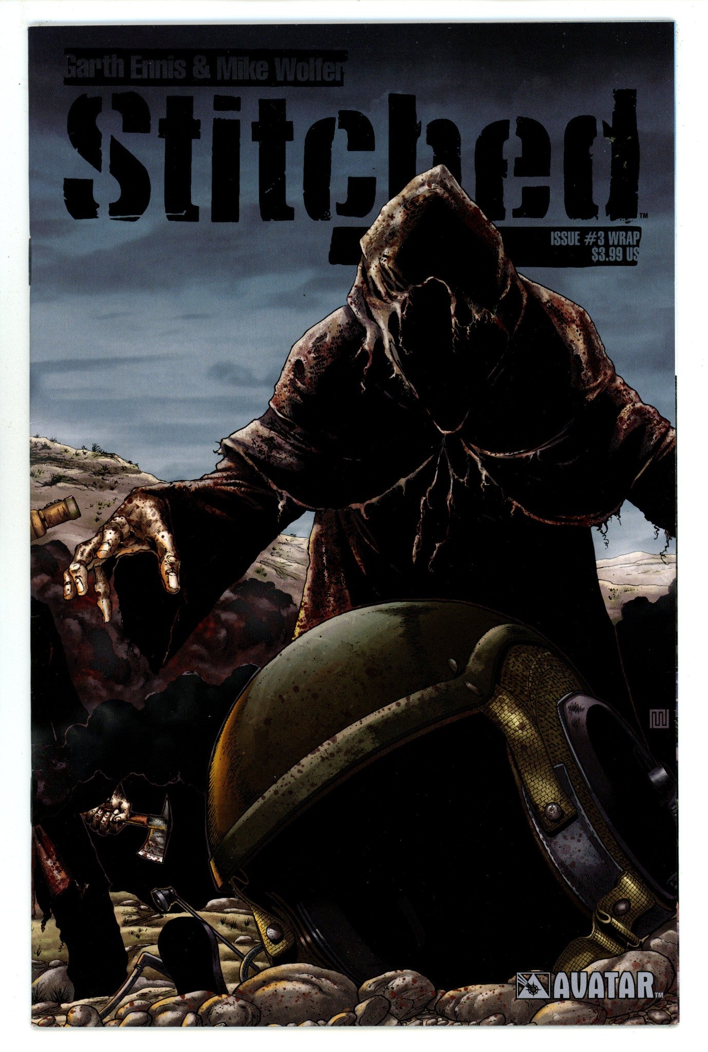 Stitched 3 High Grade (2012) Wraparound Variant 