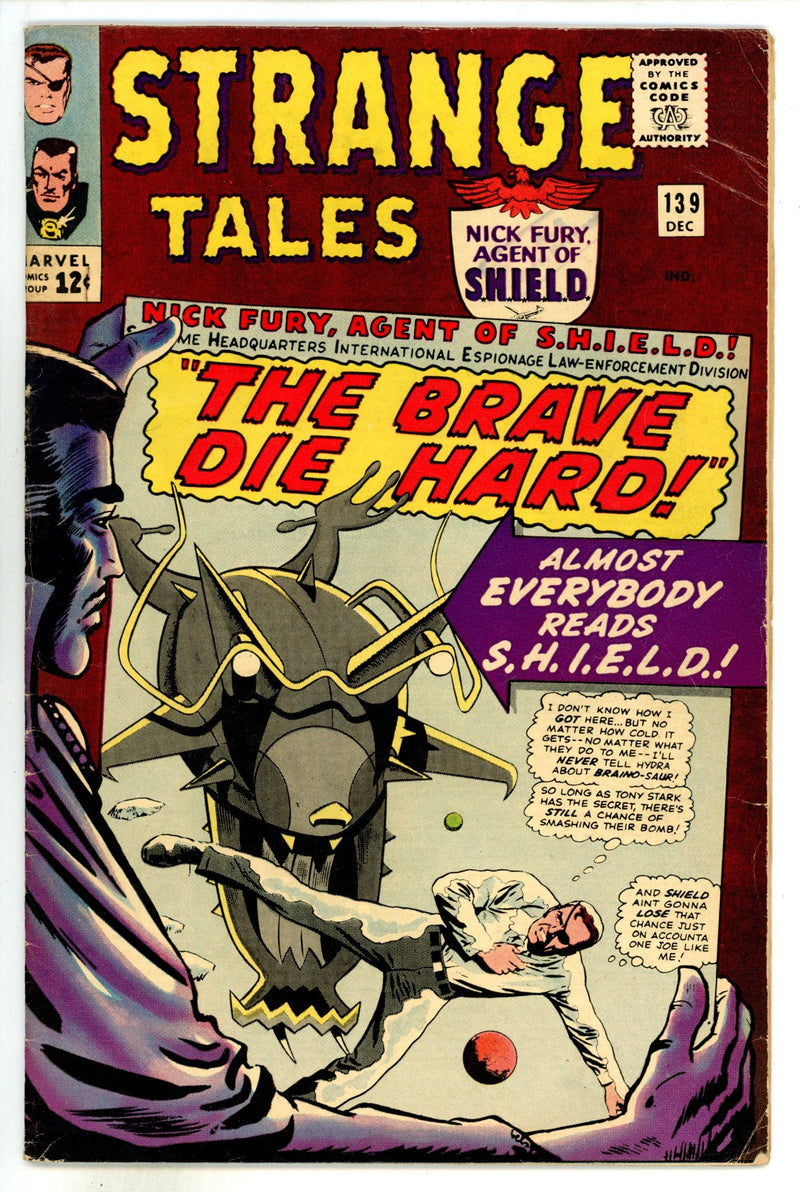 Strange Tales Vol 1 139 VG/FN (5.0) (1965) 